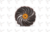 Aluminum Oxide Slashed Flap Wheel AO