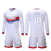 Soccer uniforms top quality men made of 100% polyester