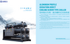 Special direct cooling screw industrial chiller for profile oxidation