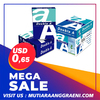 Double A Copy Paper 70gsm, 75gsm, 80gsm Mutiaraanggraeni.Com