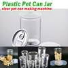 plastic pet can bottle neck cutting machine