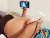 Wireless Ultrasound Probe Used in OBGYN