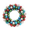 Puindo High quality Customized Xmas Ball Wreath Christmas ornament for Festival Party Home Decor