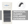 EYELASH Wholesale classic volume mega silk lash trays soft matte black lash extensions cashmere faux