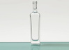 50ml Extra White Flint Square Mininature Pocket Whiskey Bottle