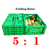Collapsible Plastic Vegetable Storage Crates Plastic Folding Crates