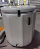 Portable round inflatable ice bath plunge tubs