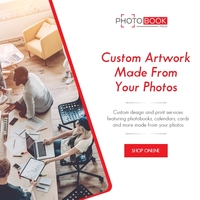 custom leather photo album