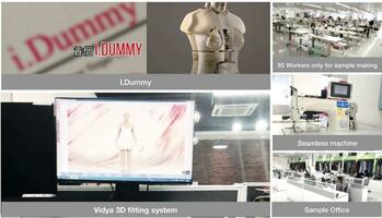 our 3D fitting system and sampling machines