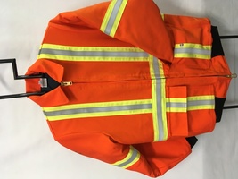 Bomber JacketHi Vis with 2 inch reflective tape view